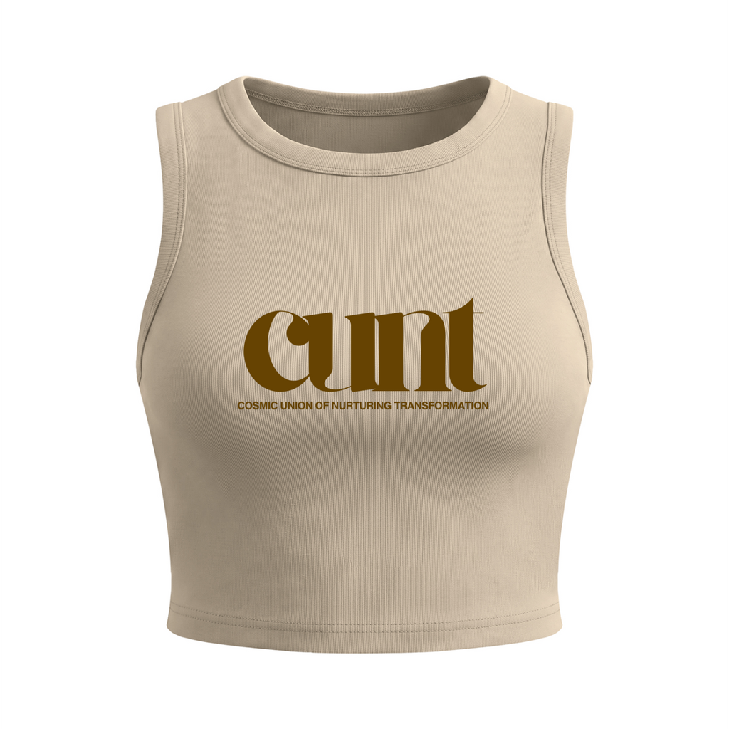 Cosmic Union of Nurturing Transformation - Cropped Tank