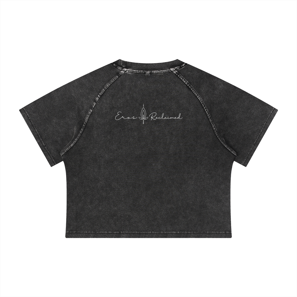Eros Reclaimed Washed Loose Crop Top