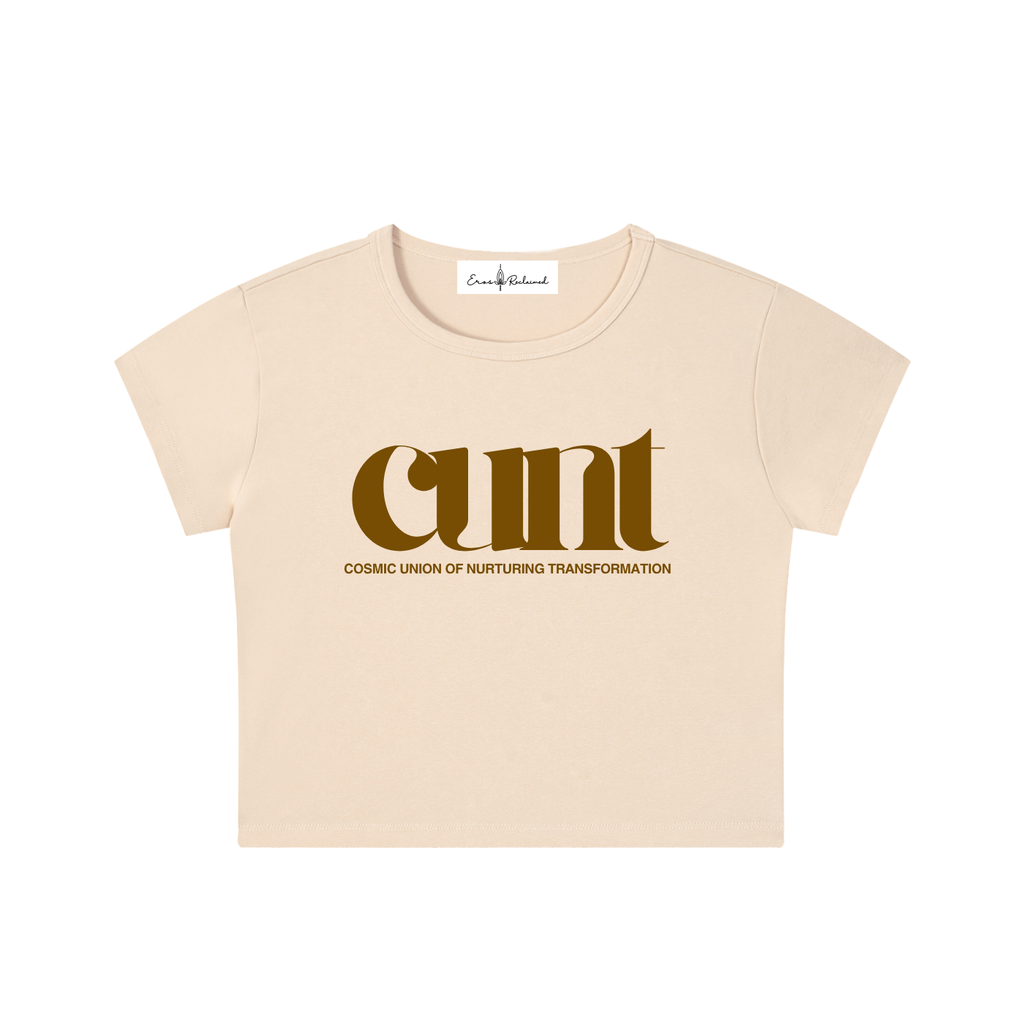 Cosmic Union of Nurturing Transformation - Crop Top