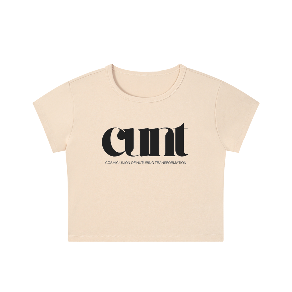 Cosmic Union of Nurturing Transformation - Crop Top