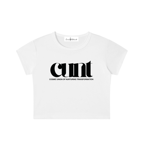 Cosmic Union of Nurturing Transformation - Crop Top