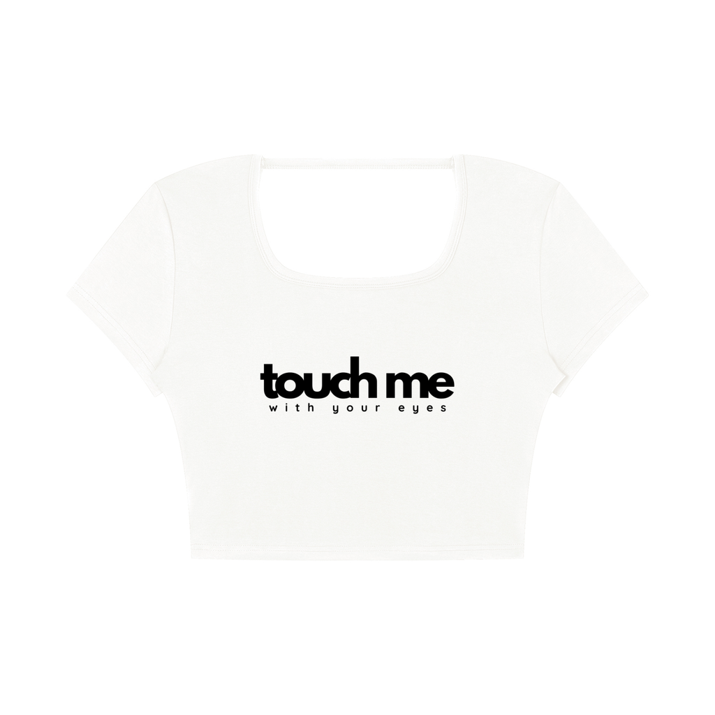 Touch Me - Cropped Open Back Top