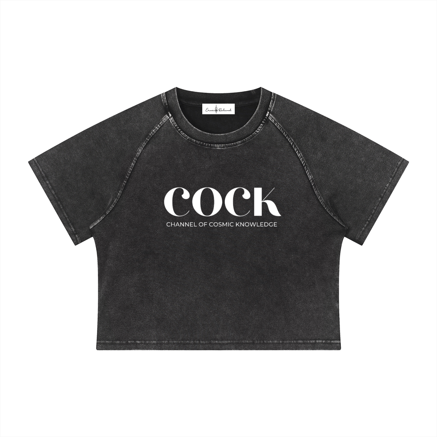 Eros Reclaimed Washed Loose Crop Top