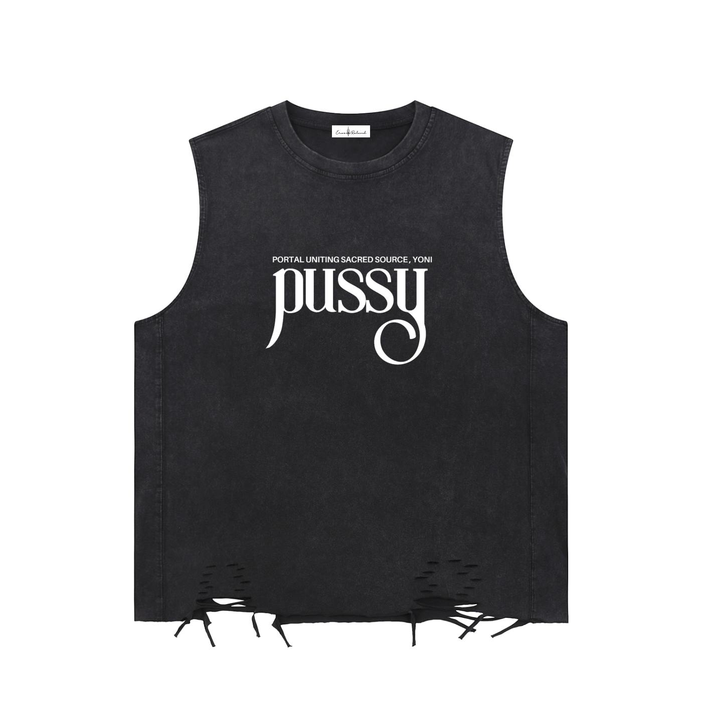 Eros Reclaimed Tattered Tank