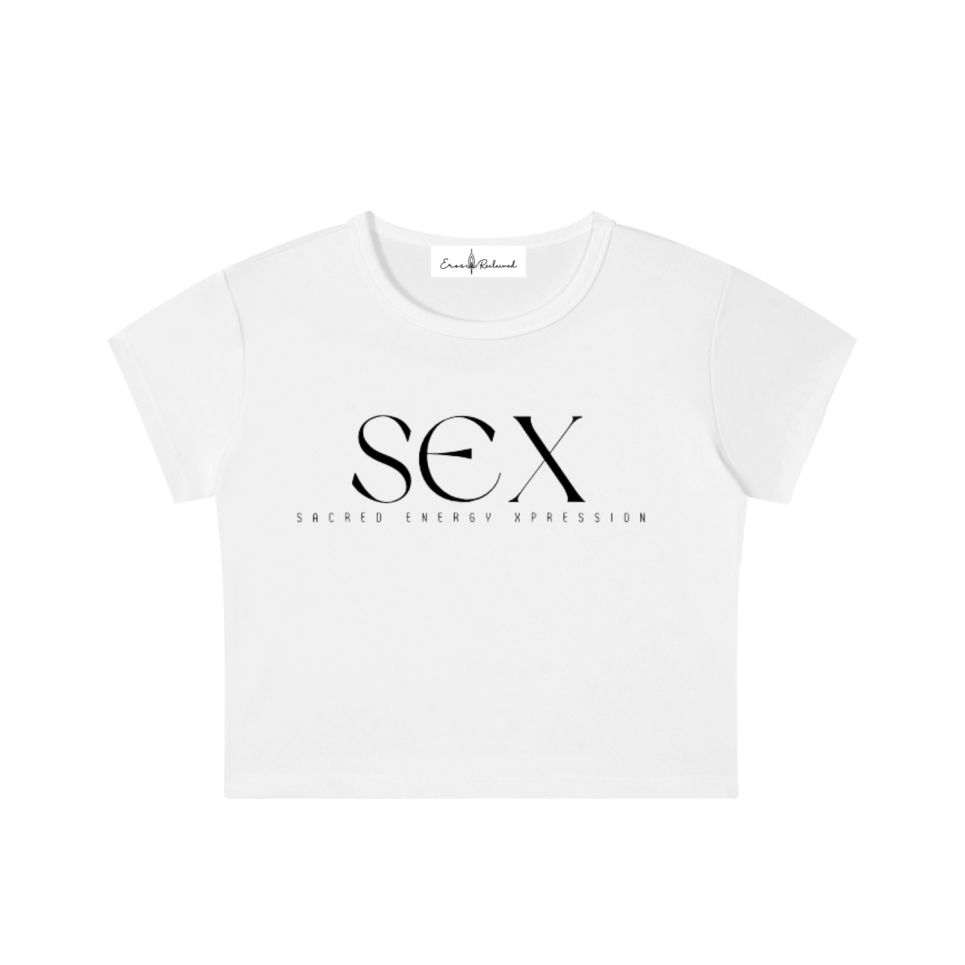 Sacred Energy Xpression - Fitted Crop Top