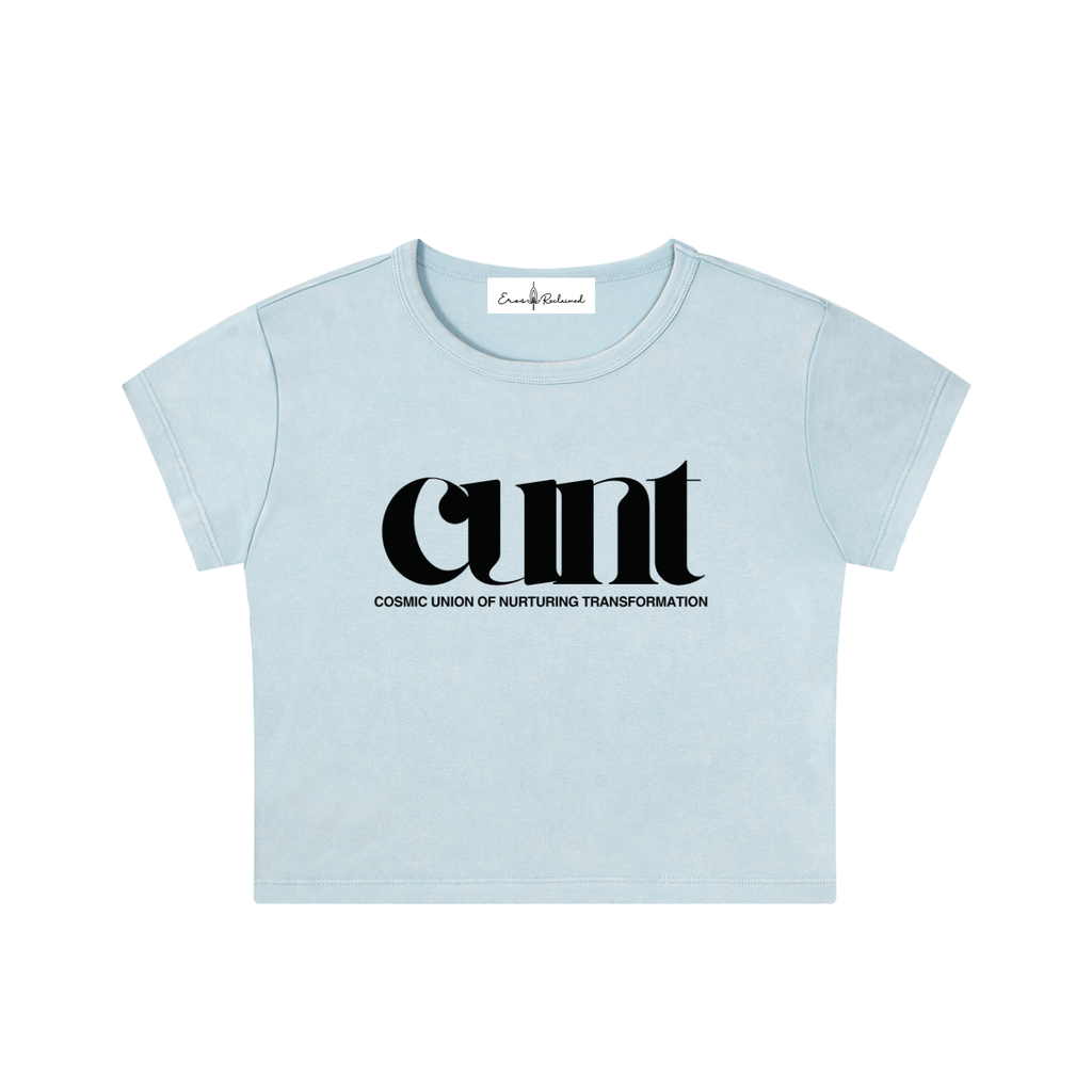 Cosmic Union of Nurturing Transformation - Crop Top