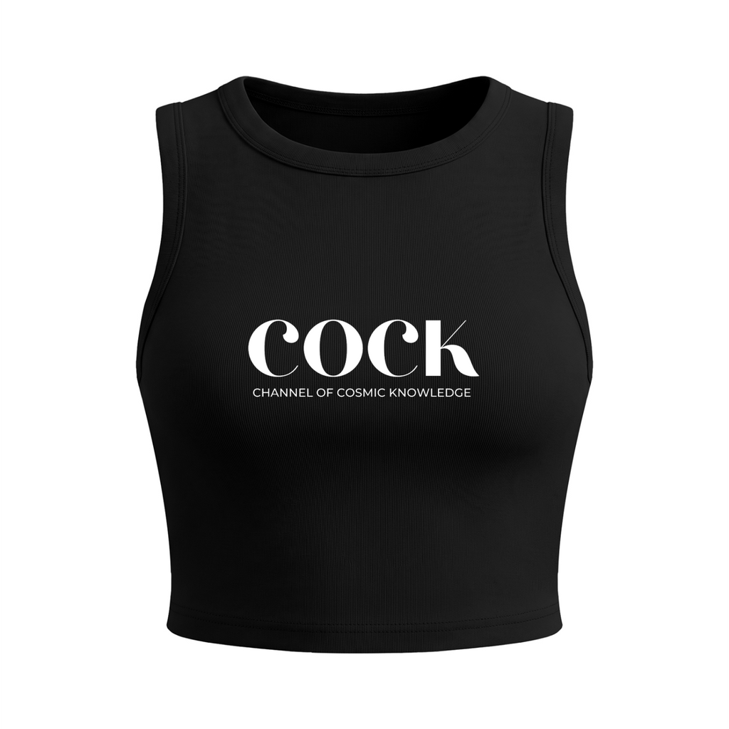 Channel of Cosmic Knowledge - Cropped Tank