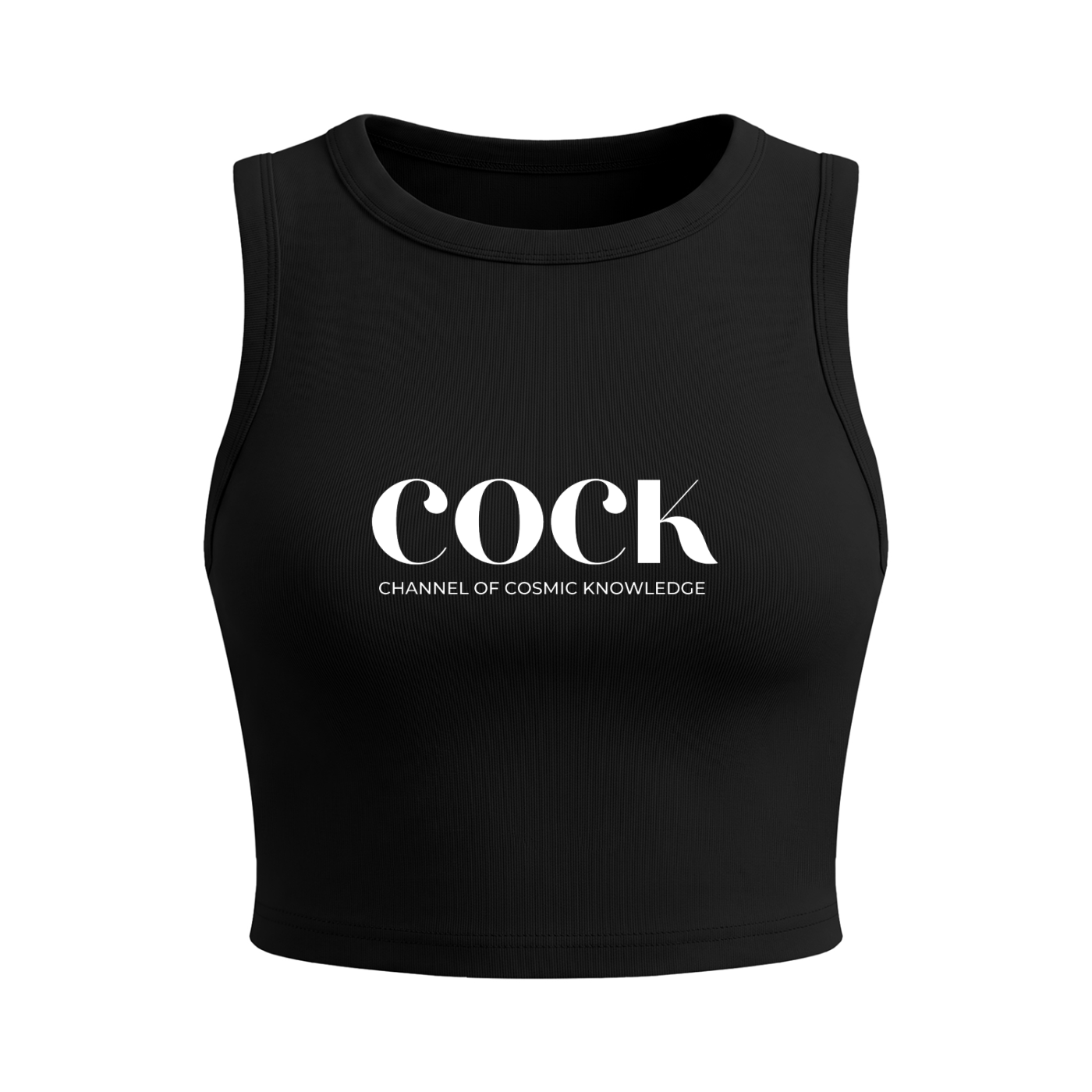 Channel of Cosmic Knowledge - Cropped Tank