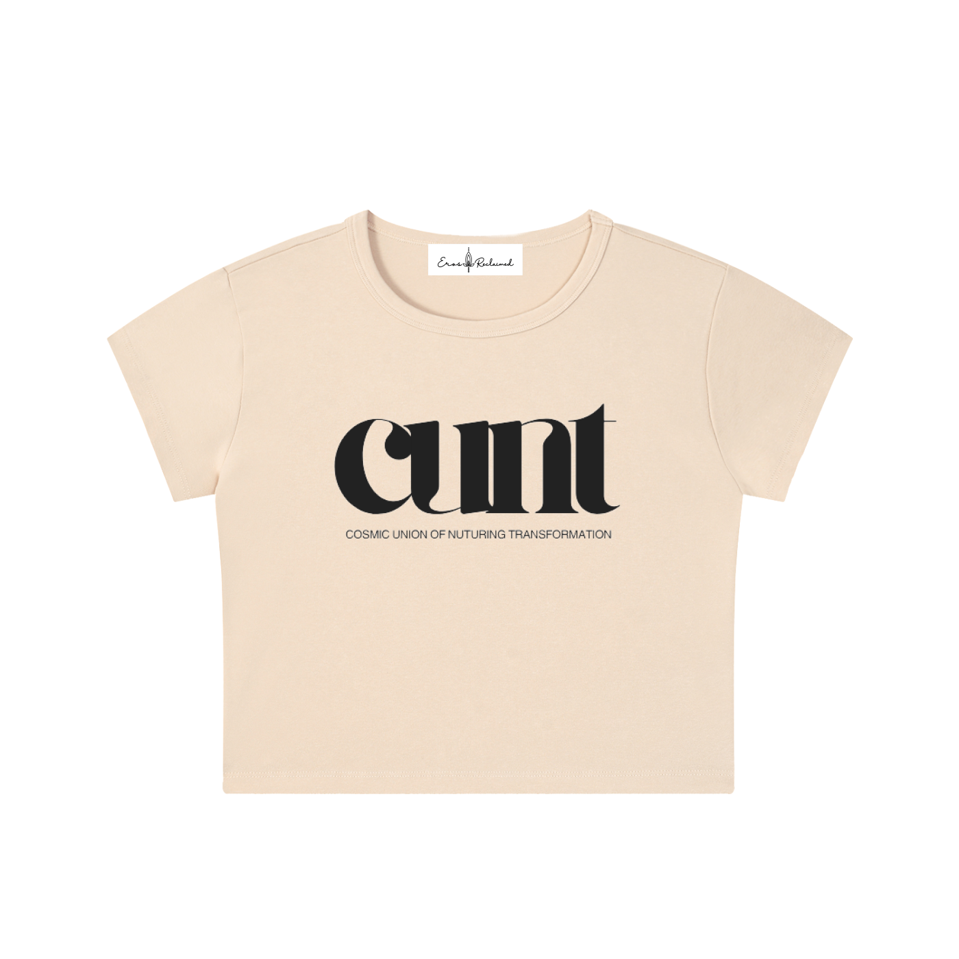 Cosmic Union of Nurturing Transformation - Crop Top