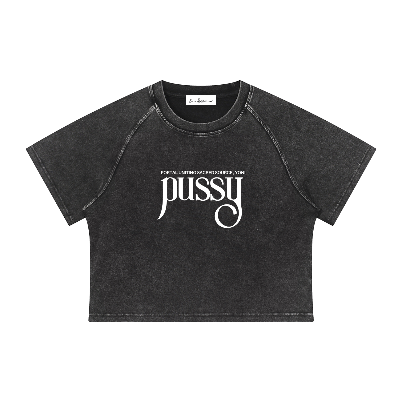 Eros Reclaimed Washed Loose Crop Top