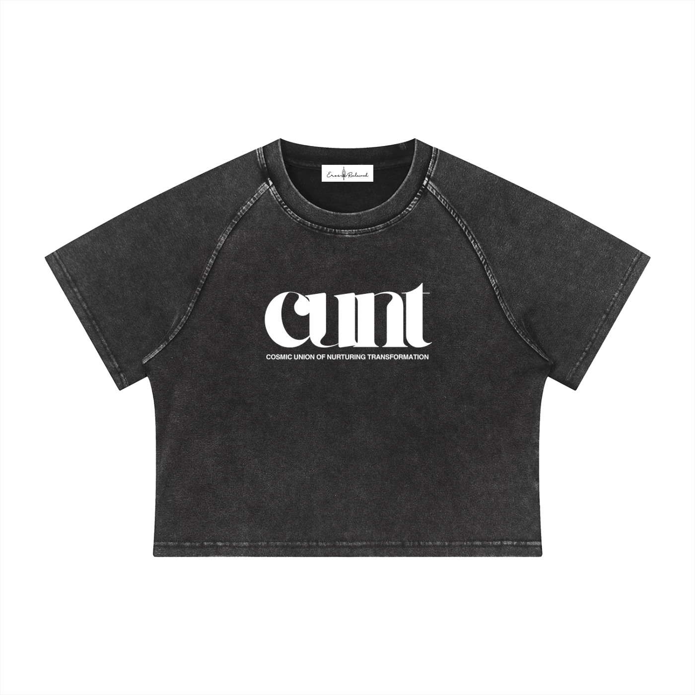 Eros Reclaimed Washed Loose Crop Top