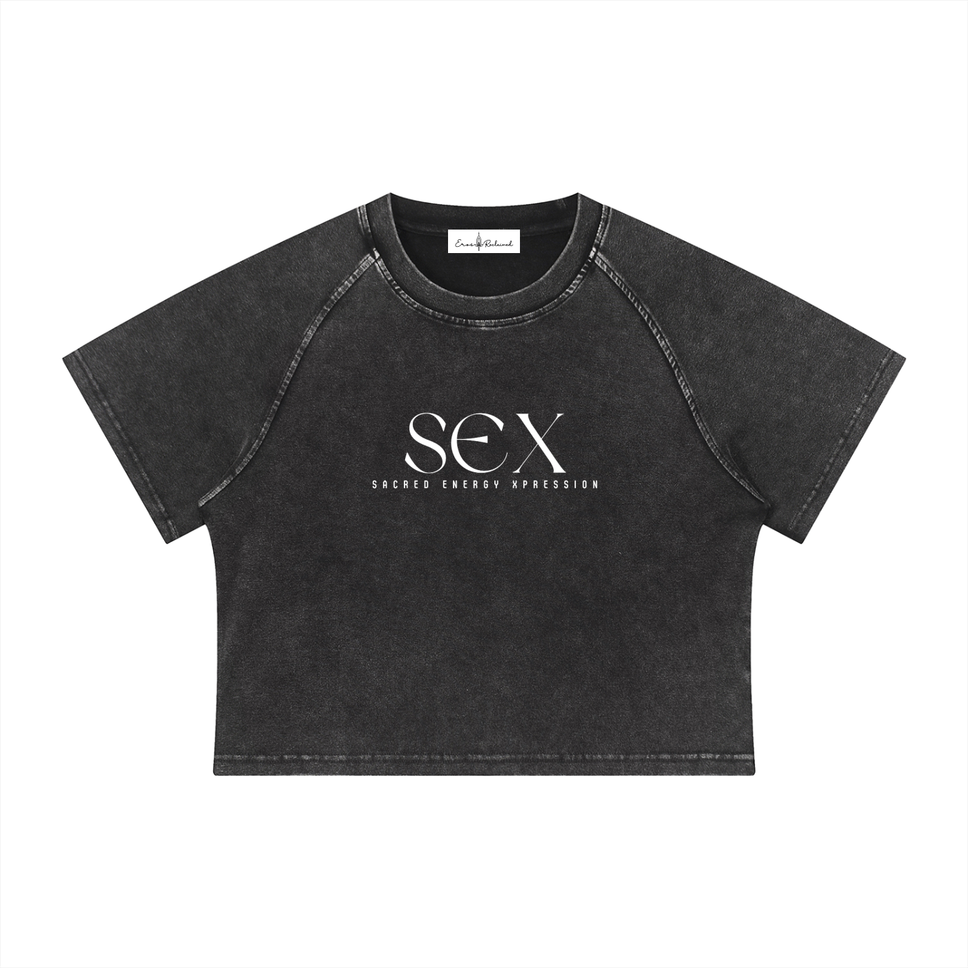 Eros Reclaimed Washed Loose Crop Top
