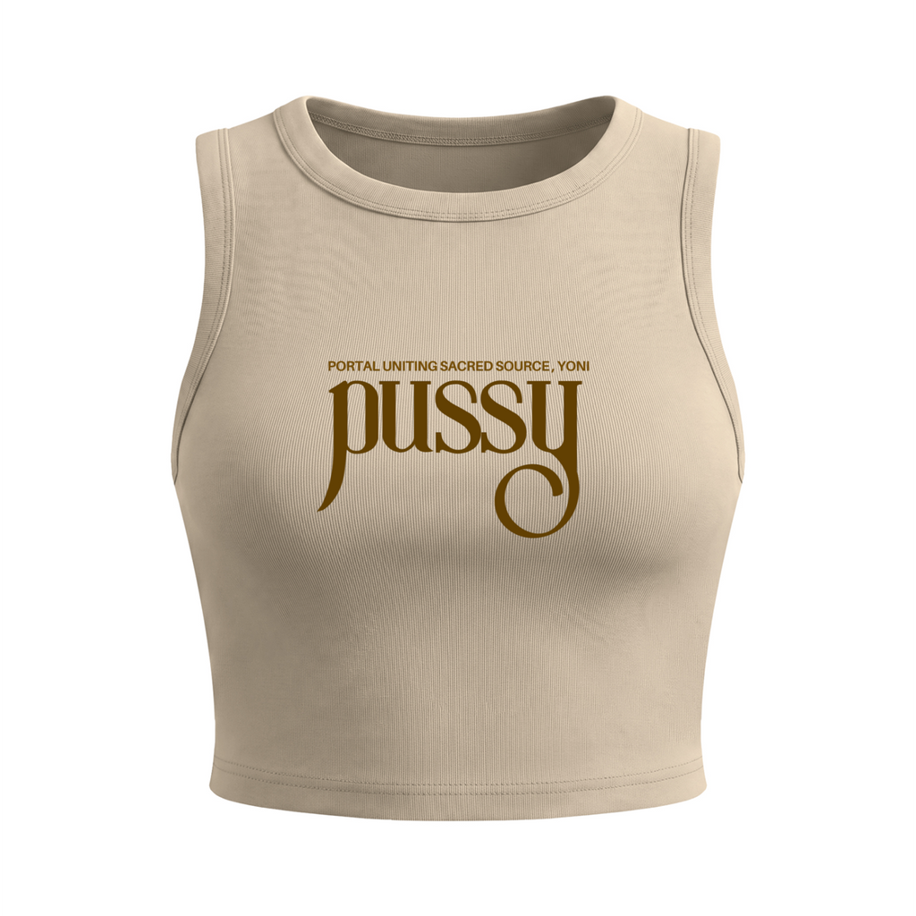 Portal Uniting Sacred Source, Yoni - Cropped Tank