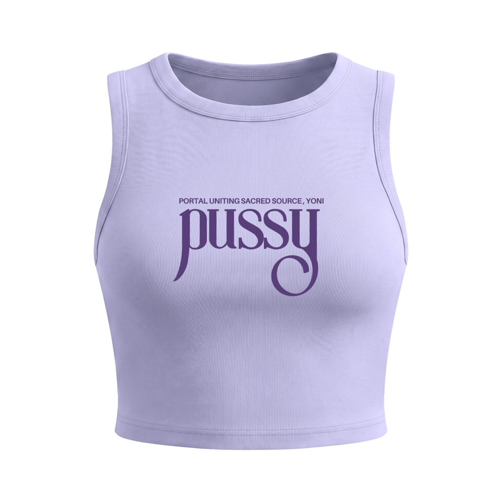 Portal Uniting Sacred Source, Yoni - Cropped Tank