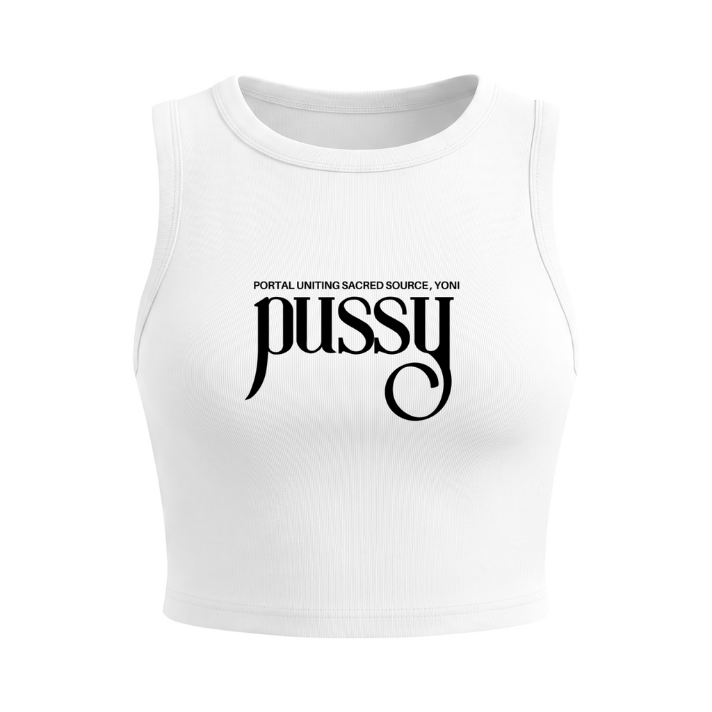 Portal Uniting Sacred Source, Yoni - Cropped Tank