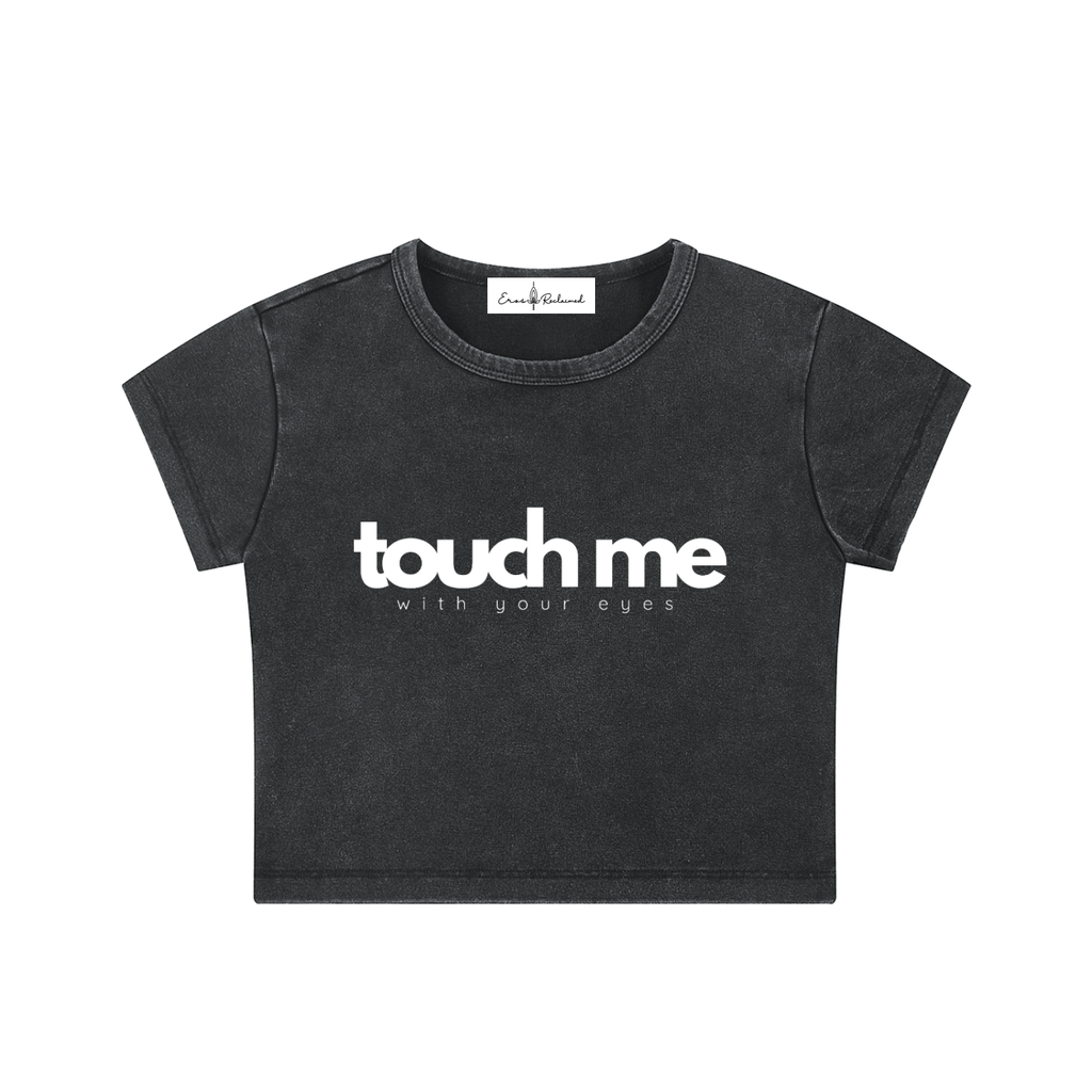 Touch Me - Fitted Crop Top