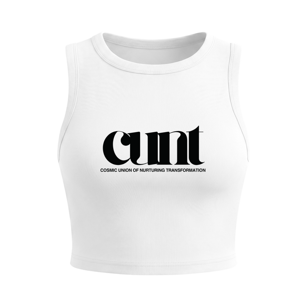 Cosmic Union of Nurturing Transformation - Cropped Tank