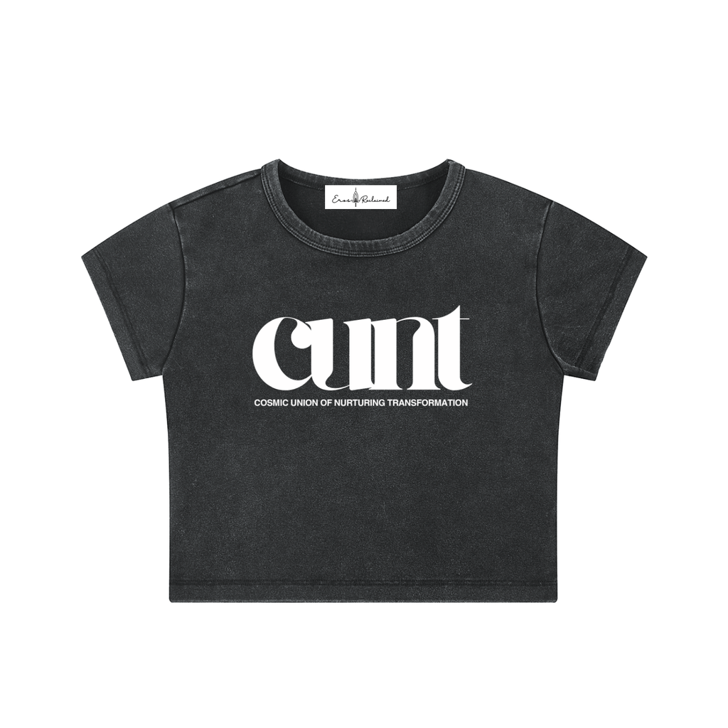 Cosmic Union of Nurturing Transformation - Crop Top