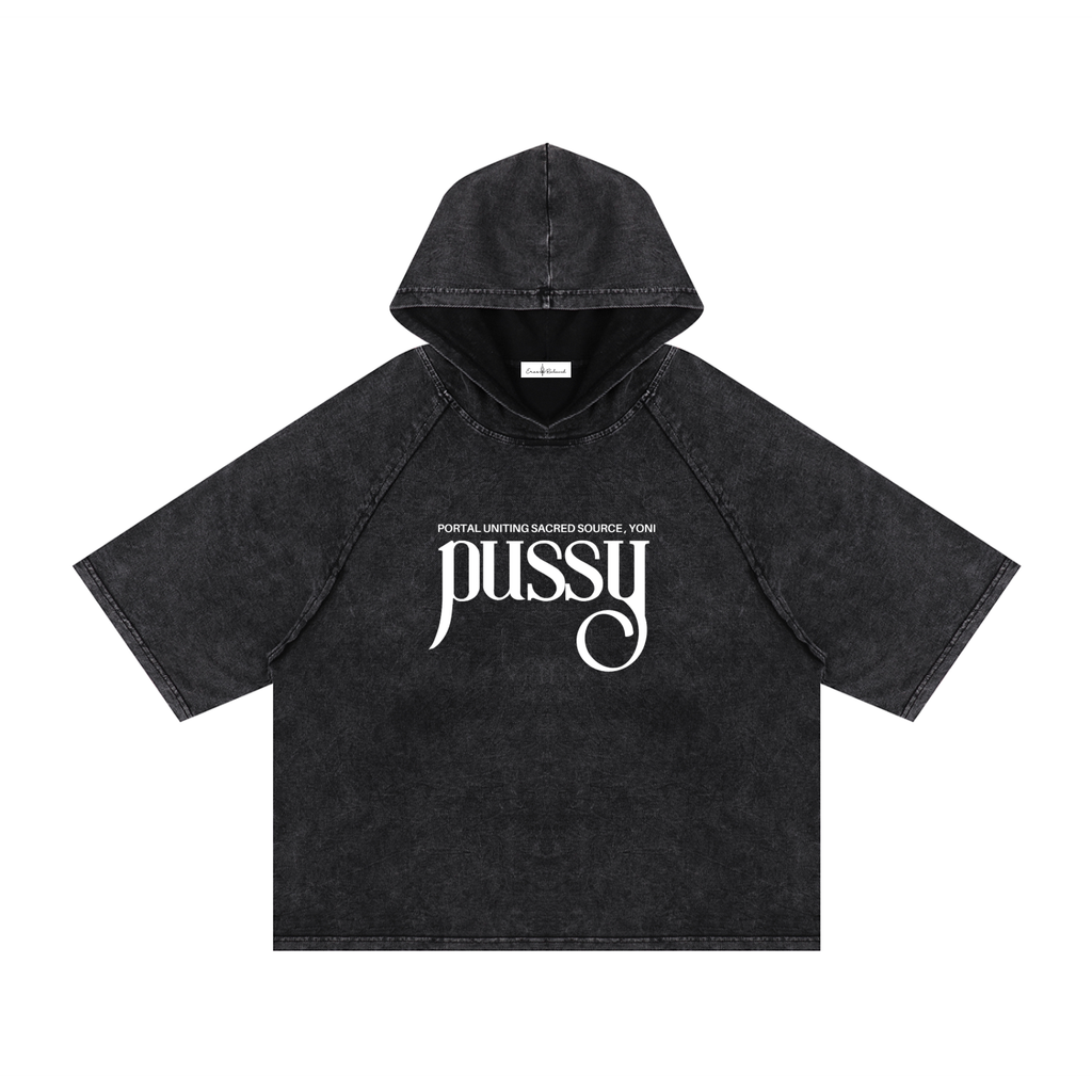 Eros Reclaimed Hooded Boxy T-Shirt