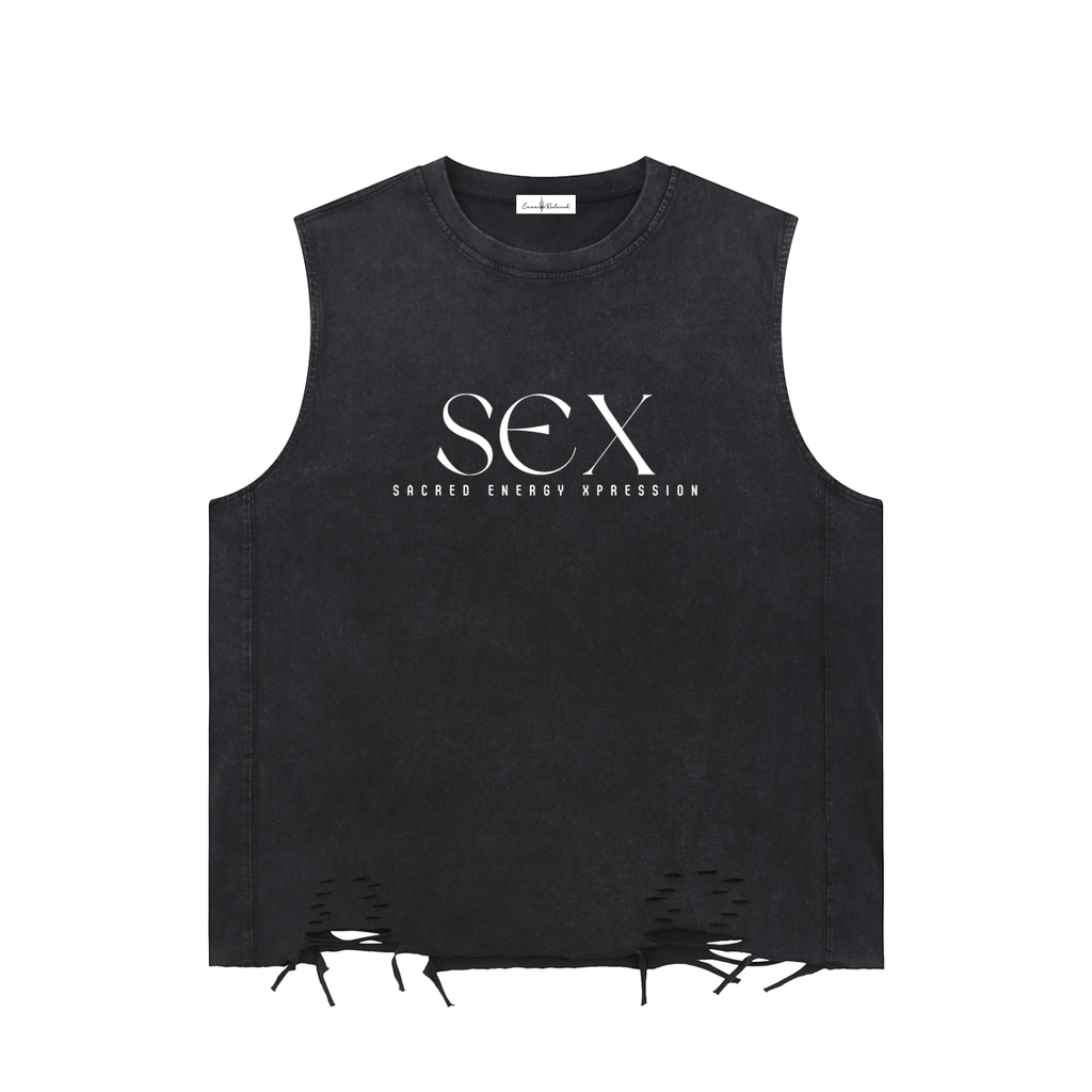 Eros Reclaimed Tattered Tank